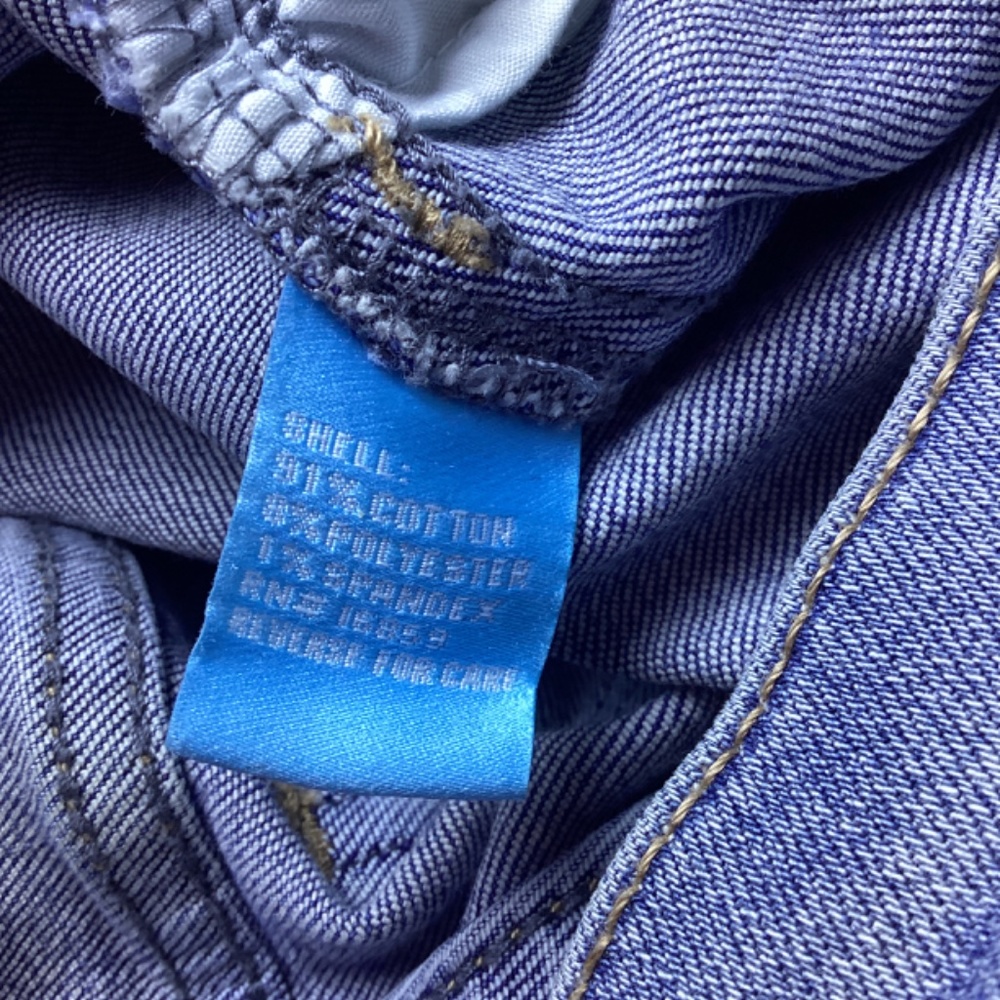 J. Mclaughlin Jaycie Patchwork Jeans Two Tone Siz… - image 6